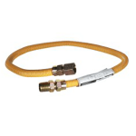 Gas Connector, 1/2" OD x 3/8" ID, 36" Long