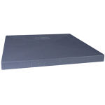 E-Lite Gray Plastic Pad, 18 x 38 x 3"
