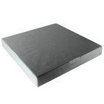E-Lite Gray Plastic Pad, 32 x 32 x 3"