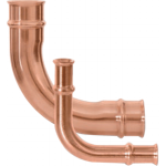 RLS Copper Press 90 deg Elbow (Crimp), 1-1/8"