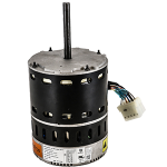 ECM Blower Motor, Unprogrammed, 1 hp, 350-1400 rpm, 5-Speed, 460V