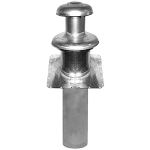 Furnace Roof Jack, 99" to 120" Floor to Flange