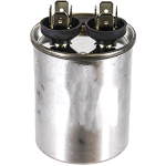 Round Single Run Capacitor, 7.5 MFD, 370V